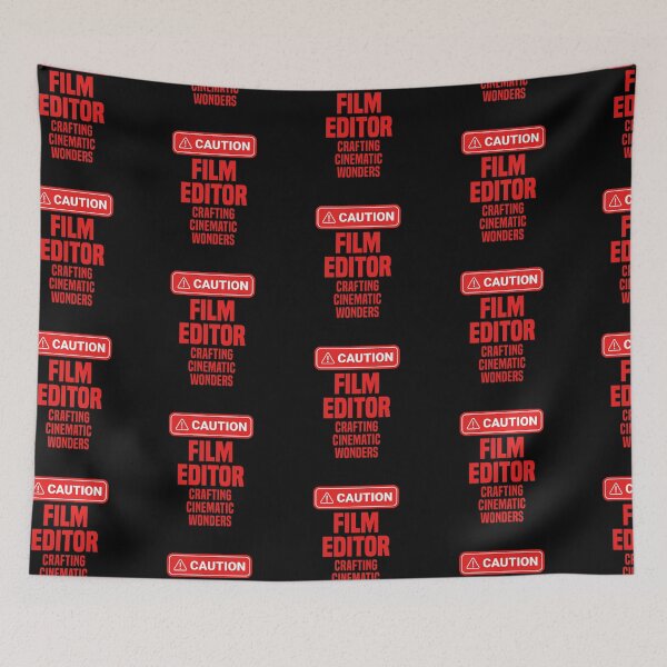 Item preview, Film Editor Crafting Cinematic Wonders designed and sold by NermilioDesigns.