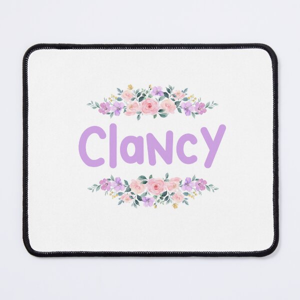 Item preview, Purple Flower Clancy Name Label designed and sold by NormadWorld.