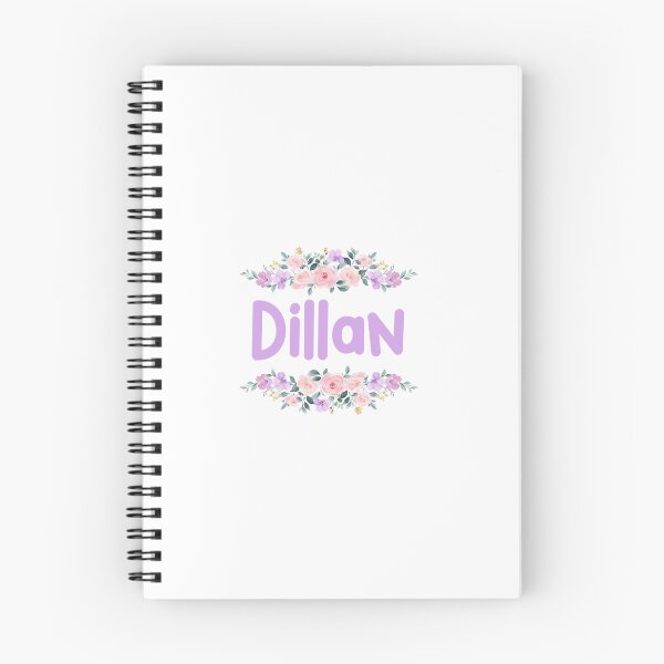 Item preview, Purple Flower Dillan Name Label designed and sold by NormadWorld.
