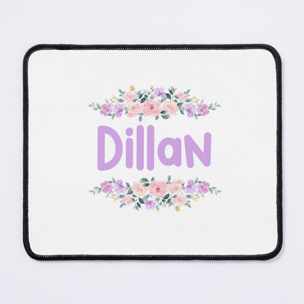 Item preview, Purple Flower Dillan Name Label designed and sold by NormadWorld.