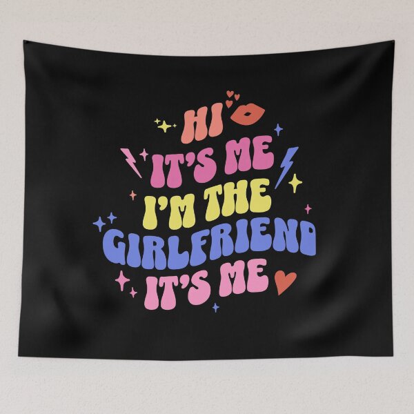 Item preview, Retro Swiftie Couple Funny Couple I'm The Girlfriend Announcement II designed and sold by franzandsabina.