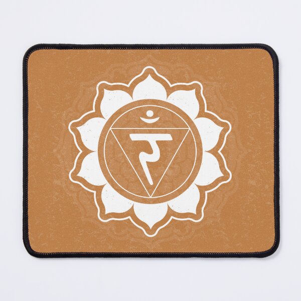 Item preview, Solar Plexus Chakra Mandala - Rust + Snow designed and sold by Irene Estelle.