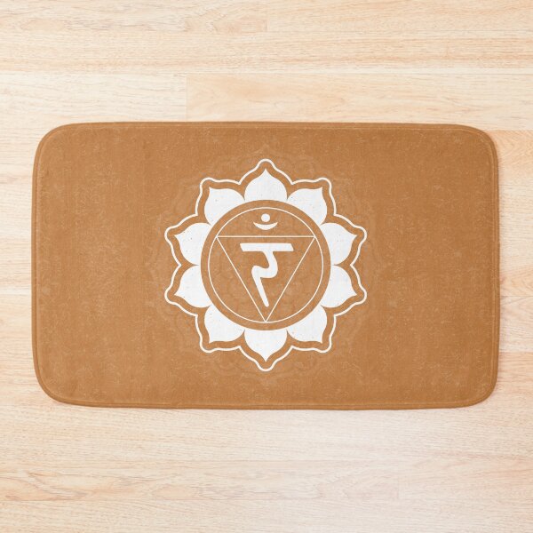 Item preview, Solar Plexus Chakra Mandala - Rust + Snow designed and sold by Irene Estelle.