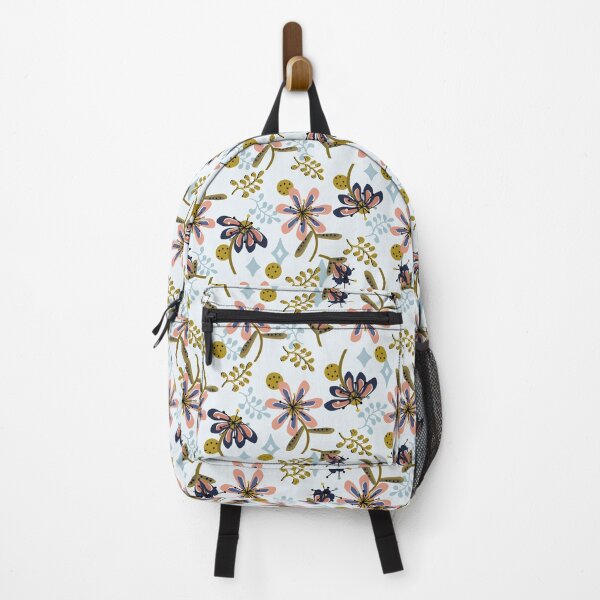 Item preview, Playful Floral with Retro Elements Seamless Pattern designed and sold by Sharon Schwalbe.