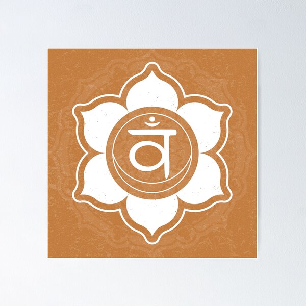 Item preview, Sacral Chakra Mandala - Rust + Snow designed and sold by Irene Estelle.