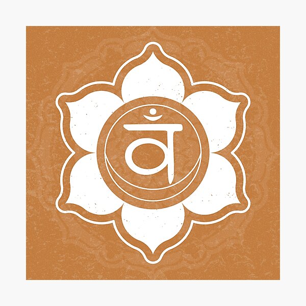 Item preview, Sacral Chakra Mandala - Rust + Snow designed and sold by Irene Estelle.