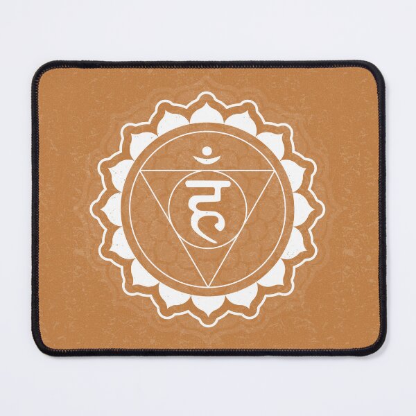 Item preview, Throat Chakra Mandala - Rust + Snow designed and sold by Irene Estelle.