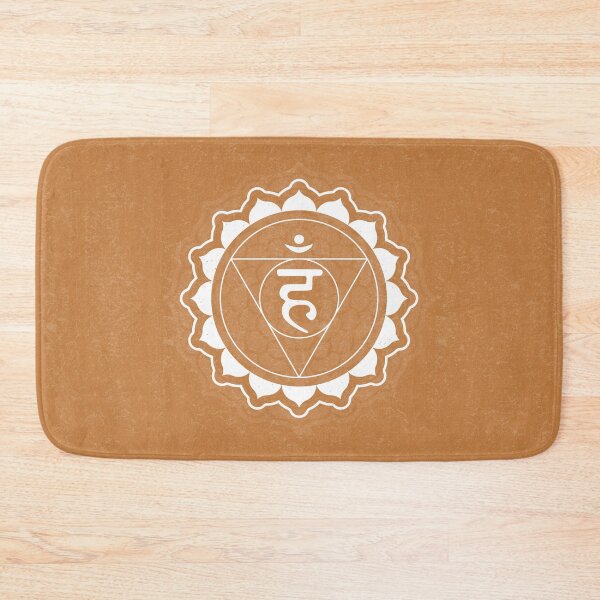 Item preview, Throat Chakra Mandala - Rust + Snow designed and sold by Irene Estelle.
