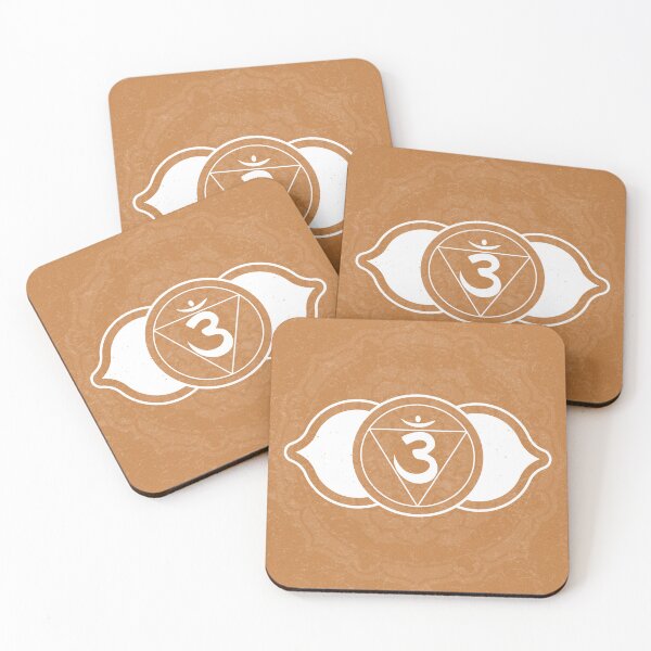 Item preview, Third Eye Chakra Mandala - Rust + Snow designed and sold by Irene Estelle.