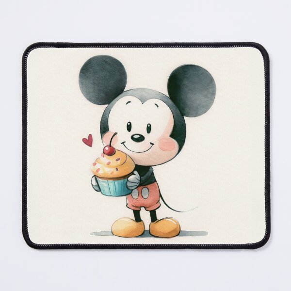 Item preview, Cupcake Birthday Mouse designed and sold by pixiedustpaint.