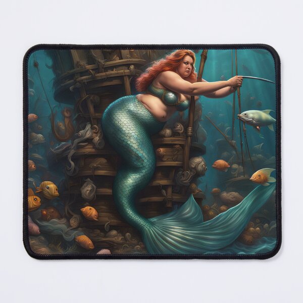 Item preview, Wanda the fat mermaid designed and sold by Joanne Walsh.