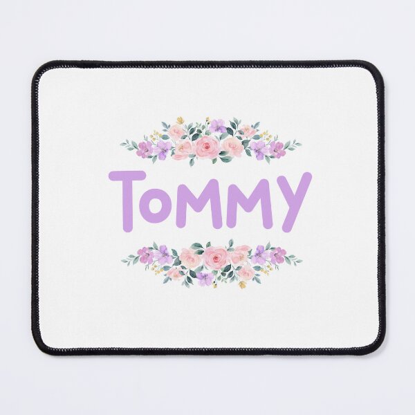 Item preview, Purple Flower Tommy Name Label designed and sold by NormadWorld.