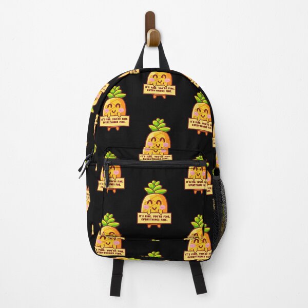 Item preview, Fine-Apple says "Everything's fine!" designed and sold by messy-nessie.