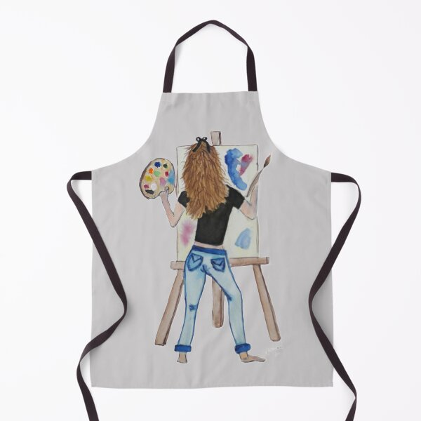 Item preview, The Girl Who Paints (transparent) designed and sold by Heart~Full Art by Julie J.