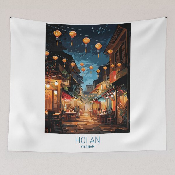 Item preview, Hoi An Wall Art designed and sold by SurfolioPrints.