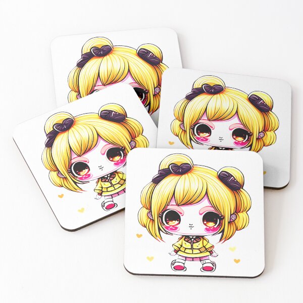 Item preview, Sunny Disposition Kawaii Chibi Girl designed and sold by KokoroCreations.