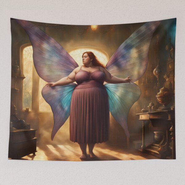 Aperçu de l'œuvre Maude the fat fairy créée et vendue par Joanne Walsh.