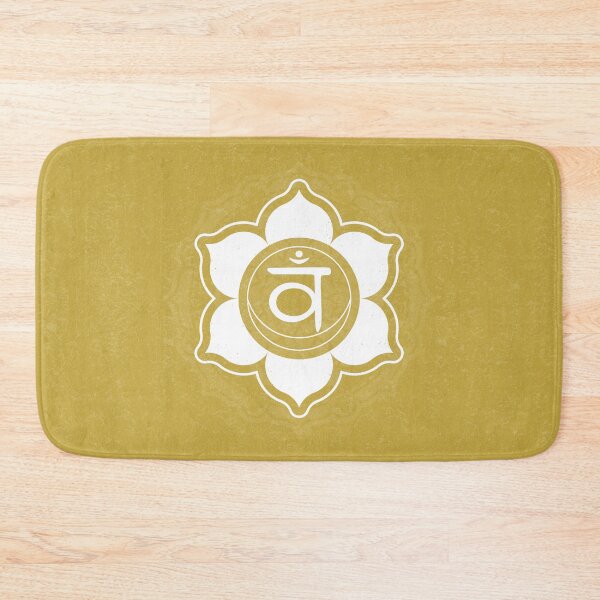 Item preview, Sacral Chakra Mandala - Saffron + Snow designed and sold by Irene Estelle.