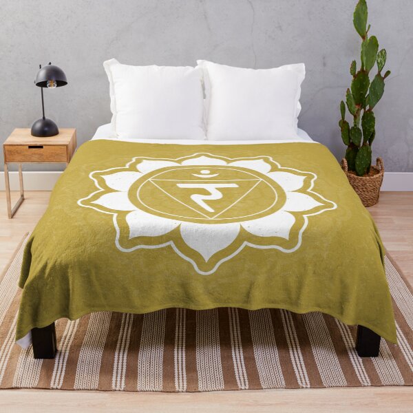 Item preview, Solar Plexus Chakra Mandala - Saffron + Snow designed and sold by Irene Estelle.