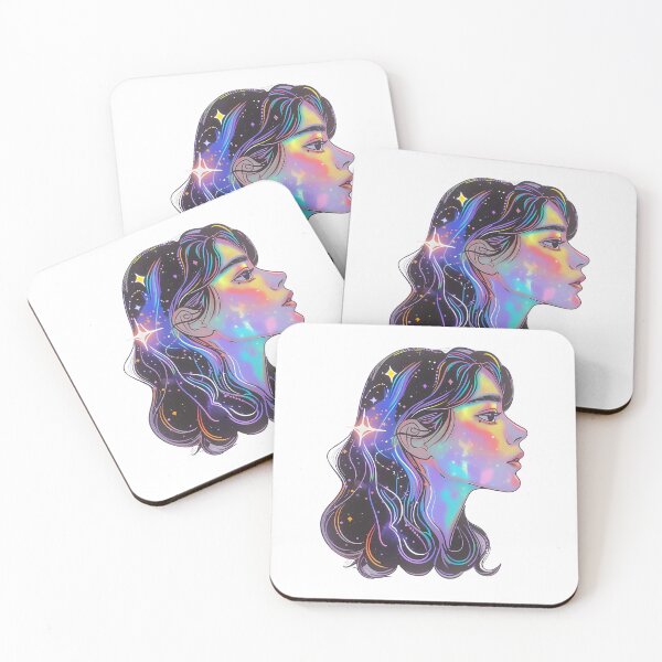 Item preview, Aesthetic Holographic Space girl designed and sold by Weirdanya.