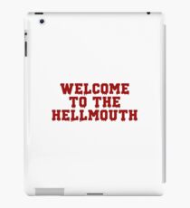 Welcome to the Hellmouth - Buffy the Vampire Slayer, BtVS, 90s, Joss Whedon, Giles, Hell Mouth, Buffyverse, High School, Alternative, Varsity iPad Case/Skin