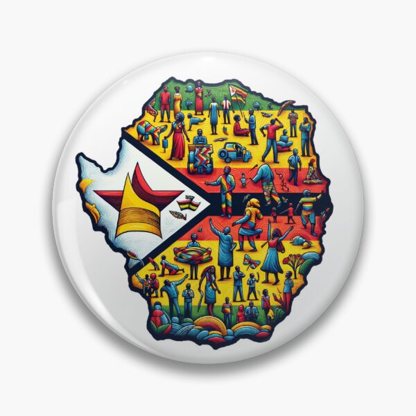 Item preview, Zimbabwe - Map People Zimbo designed and sold by Places On Earth.
