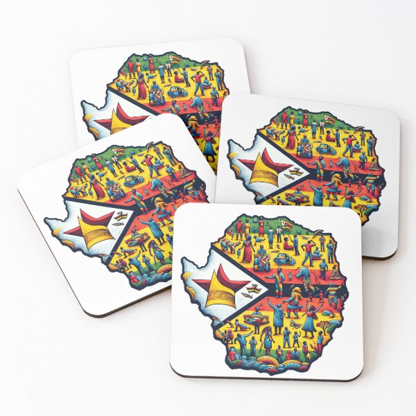 Item preview, Zimbabwe - Map People Zimbo designed and sold by Places On Earth.