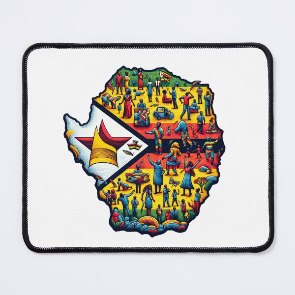 Item preview, Zimbabwe - Map People Zimbo designed and sold by Places On Earth.