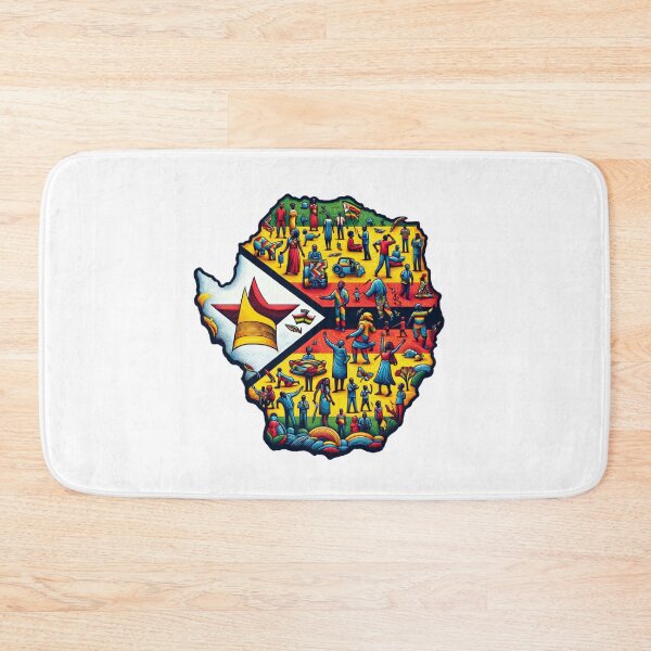 Item preview, Zimbabwe - Map People Zimbo designed and sold by Places On Earth.