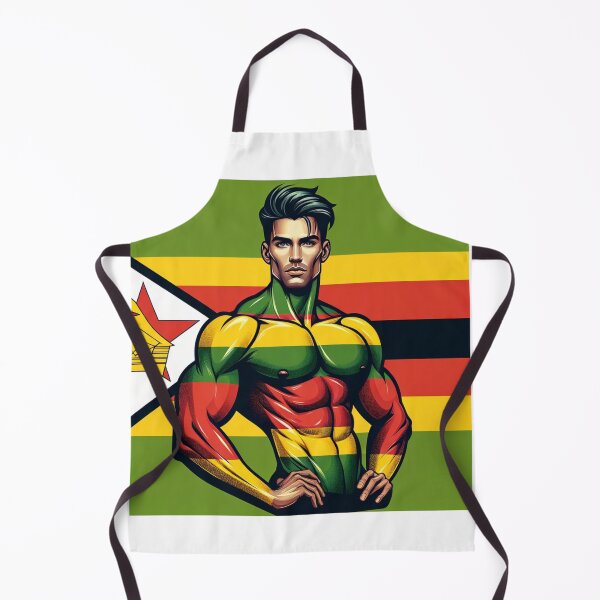 Item preview, Zimbabwe - Zimbabwean Flag designed and sold by Places On Earth.