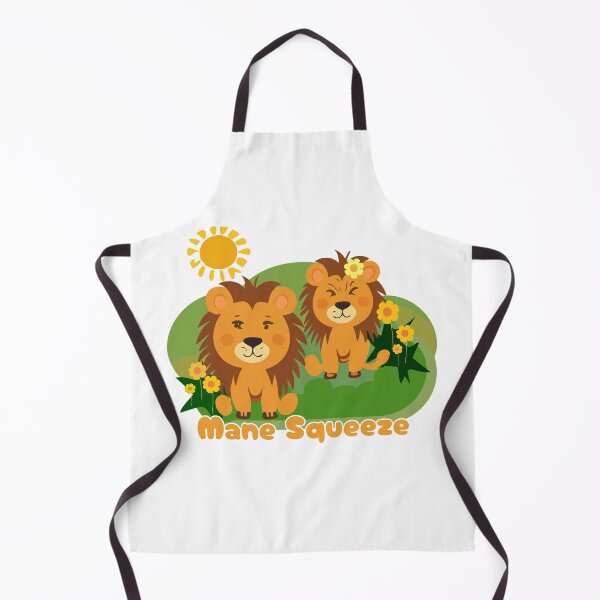 Item preview, Cute lions 'Mane Squeeze' designed and sold by FocalFrenzy.