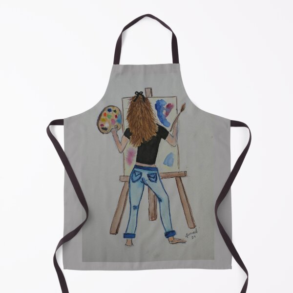 Item preview, The Girl Who Paints (solid) designed and sold by Heart~Full Art by Julie J.