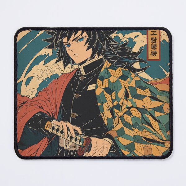 Item preview, Vintage Giyu Poster designed and sold by NijiWorld.
