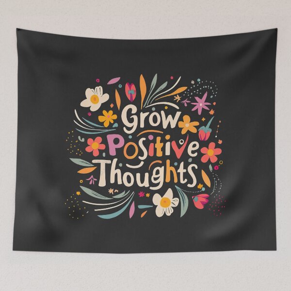 Item preview, Grow Positive Thoughts designed and sold by graphic-genie.
