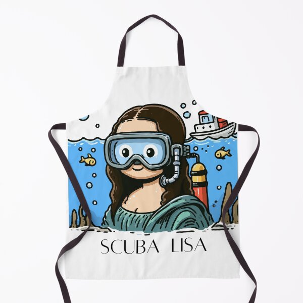 Item preview, Scuba Lisa designed and sold by Divelog.