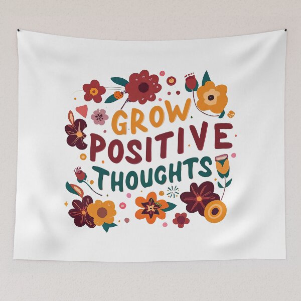 Item preview, Grow Positive Thoughts designed and sold by graphic-genie.