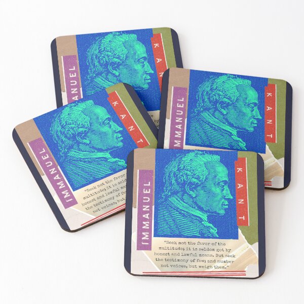 Item preview, Immanuel Kant: Seek not the favor of the multitude; it is seldom got by honest and lawful means. But seek the testimony of few; designed and sold by artbleed.