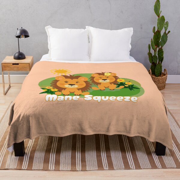 Item preview, Copia del melocotón 'Mane Squeeze' de leones lindos designed and sold by FocalFrenzy.