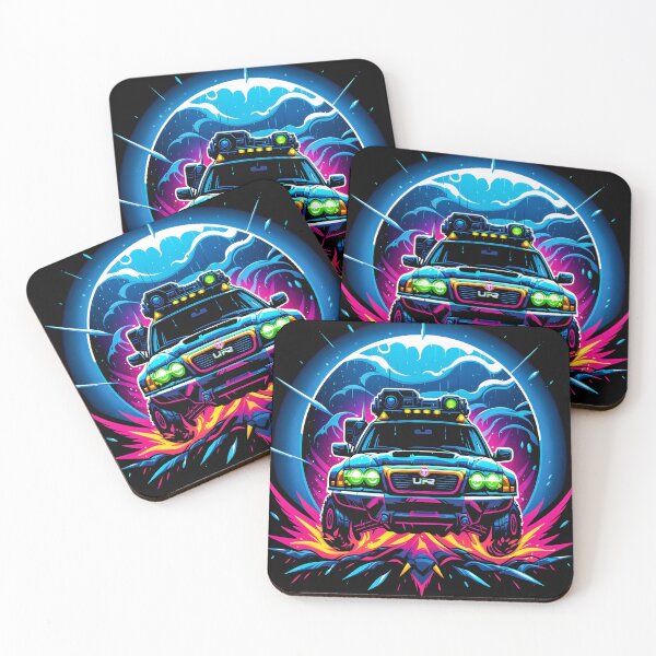 Item preview, neon military car designed and sold by entinta2.