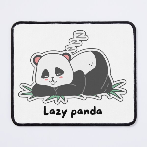Item preview, Lazy panda  designed and sold by zingster.