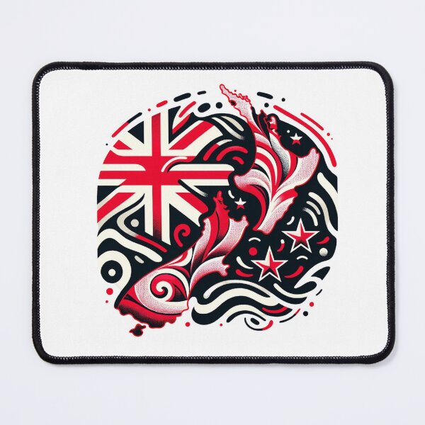 Item preview, Maori Flag Art designed and sold by Places On Earth.