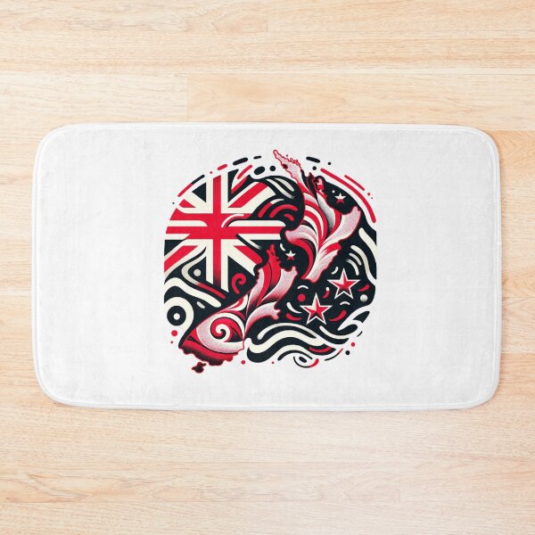 Item preview, Maori Flag Art designed and sold by Places On Earth.