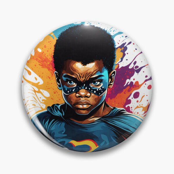 Aperçu de l'œuvre Jeune garçon - inspiration de super-héros ! créée et vendue par fribabywonder.