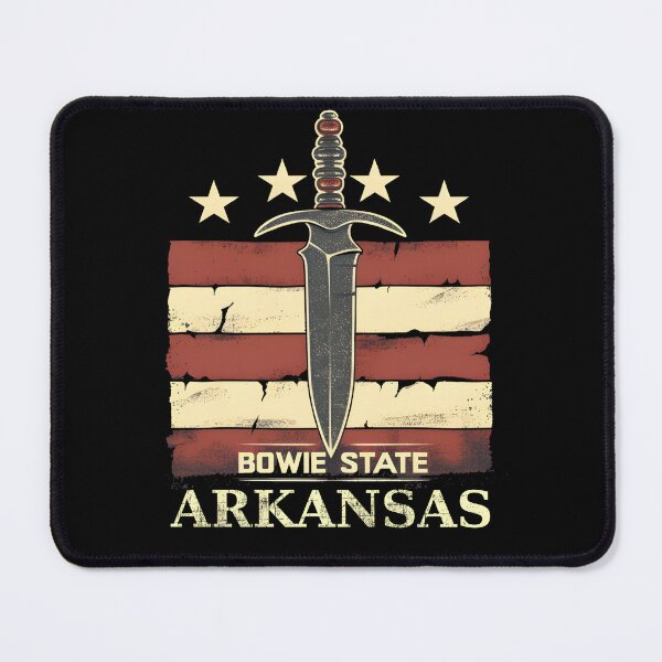 Item preview, Arkansas state | Bowie knife designed and sold by GediaPrints.