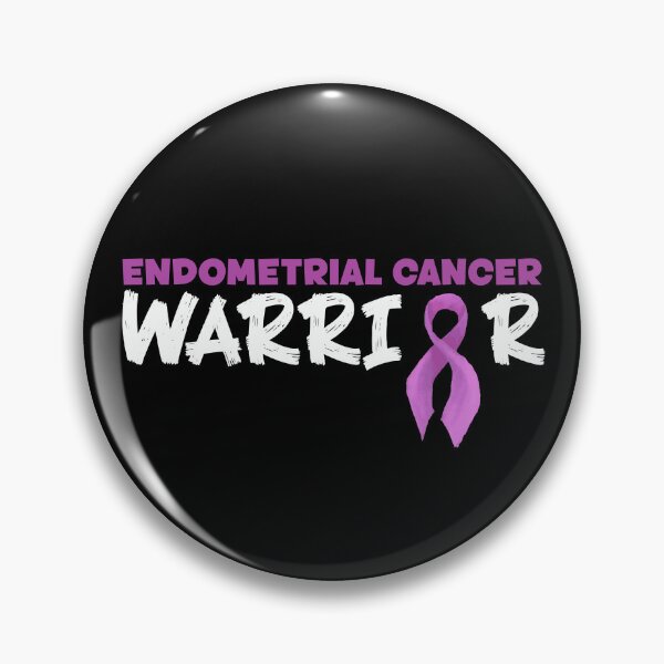 Item preview, Endometrial Cancer Awareness Purple Ribbon Warrior designed and sold by Ba3ksy Design.