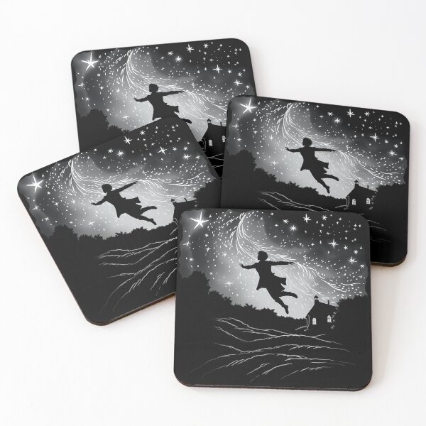 Item preview, Fly in dark sky designed and sold by WarmHeartedArt.