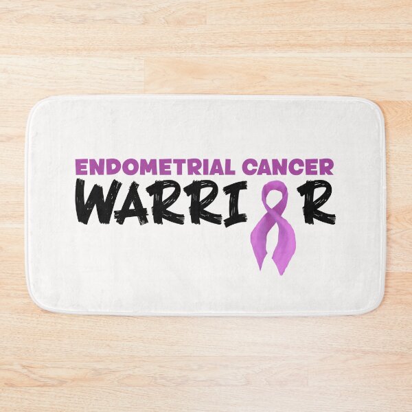 Item preview, Endometrial Cancer Awareness Purple Ribbon Warrior designed and sold by Ba3ksy Design.