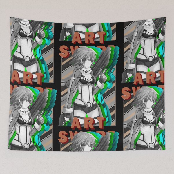 Item preview, Asada Shino Sinon Rgb Glitch Design designed and sold by Wafusaurus.