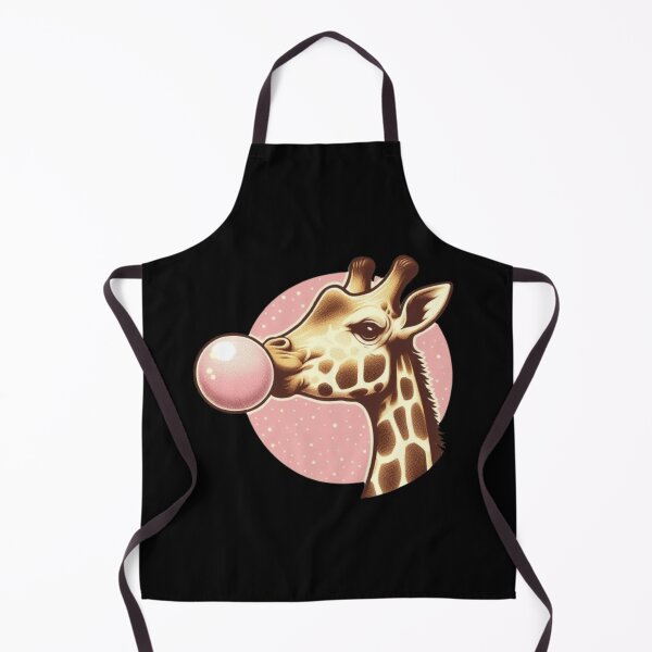 Artikelvorschau, Giraffe bläst Kaugummi entworfen und verkauft von HeadTurningArt.
