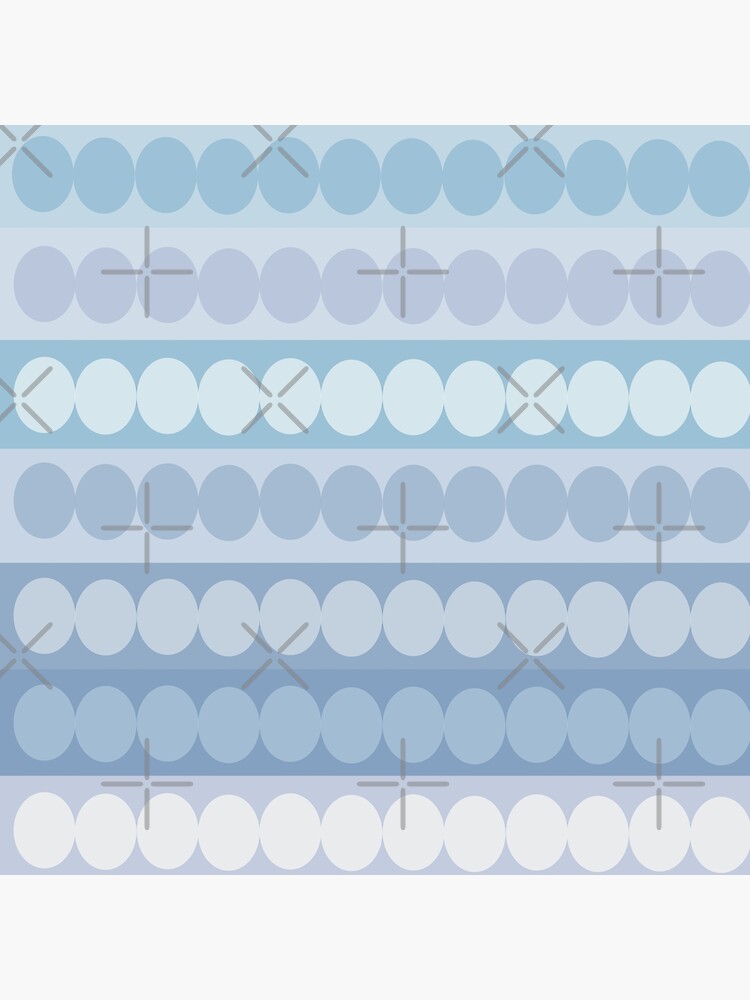 Thumbnail 2 of 2, Tote Bag, Geometric Pattern Teal Circles designed and sold by CarlaBaremb.